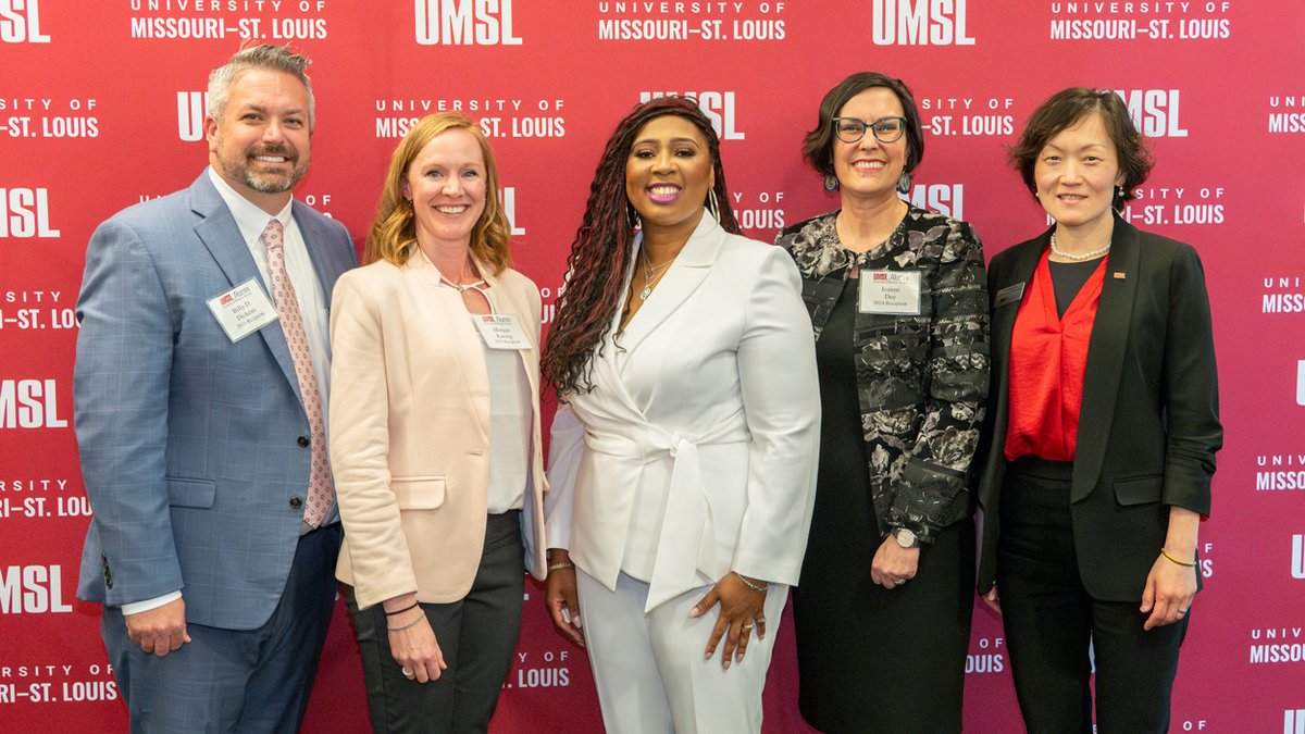Meet the inspiring UMSL alumni honored at the Salute to Business Achievement Awards, each with a unique journey and impactful contributions to our community. 

Full Article: blogs.umsl.edu/news/2024/04/2…

#UMSL #UMSLMBA #UMSLProud #CommunityImpact #InspiringAlumn #Business