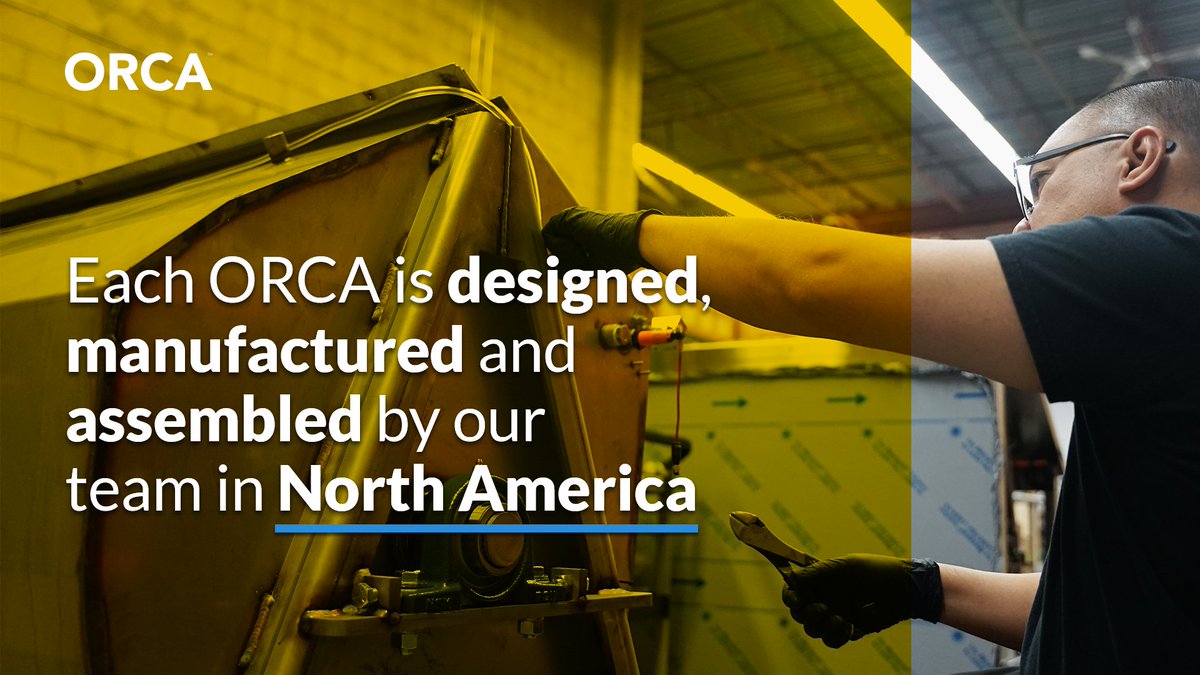 From concept to creation, every ORCA Digester is crafted with care right here in North America. Our in-house design, manufacturing, and assembly ensure top-notch quality and sustainability at every turn.

#FeedTheORCA #MadeInNorthAmerica #EcoSolutions #QualityAssurance #CleanTech