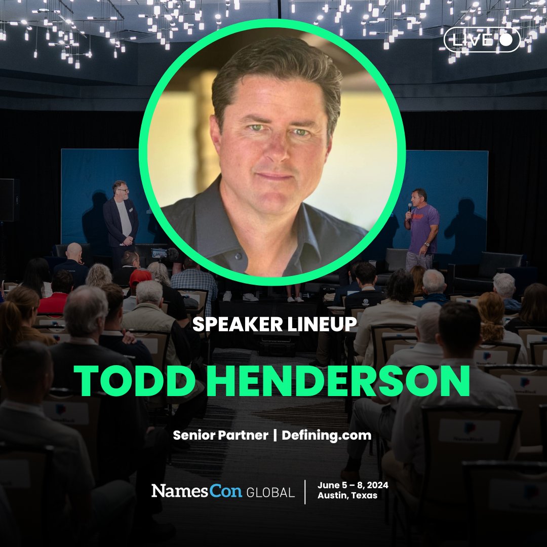 At #NamesCon Global 2024, join @katebuckley1 and Todd Henderson of Defining.com to find out how to see a #domainname deal through the eyes of the buyer. Get to Austin June 5-8 if you’re ready to take your #domaining career to the next level! Register now to save 45% on…