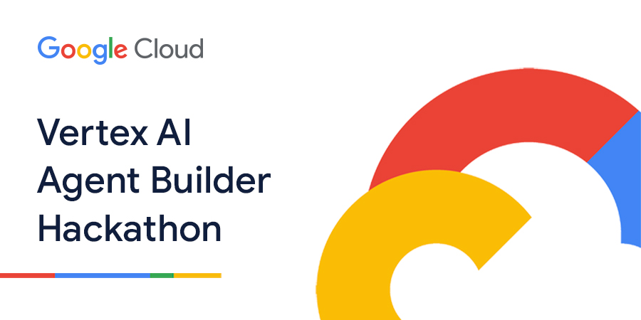 devpost's tweet image. Get ready...rally your team...and get ready to MAKE WAVES in the AI world 🌊🤖 #GoogleVertexAIHackathon

$30k in prizes 💰

🔗 bit.ly/googlevertexait Join the challenge💪 

@GoogleCloudTech @googledevs #GoogleVertexAI #GoogleCloudAgentBuilder