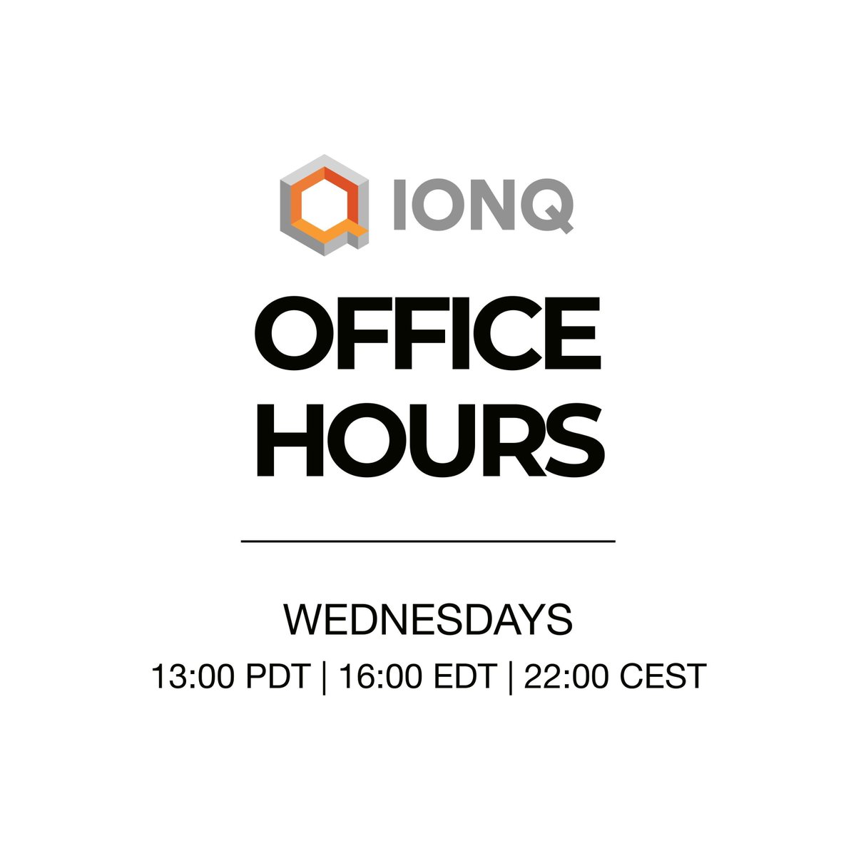 🚀 IONQ is hosting their office hours on the UF Discord. Engage on a live-chat with our quantum experts and stay up-to-date with the latest breakthroughs! 💬 Join us on #ionq on Discord to learn more. 🔗 Discord: buff.ly/3R0YsHf