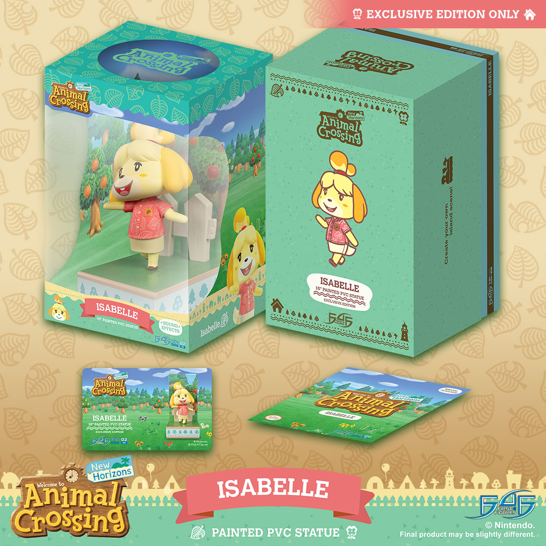 ISABELLE PRE-ORDERS OPEN IN 2 DAYS! Check out the Deluxe packaging for our upcoming statue, Animal Crossing - Isabelle Exclusive Edition! Exclusively on our website first4figures.com only. Get $10 off: first4figures.com/blog/intereste… Pre-orders open on 5/2/2024. @animalcrossing