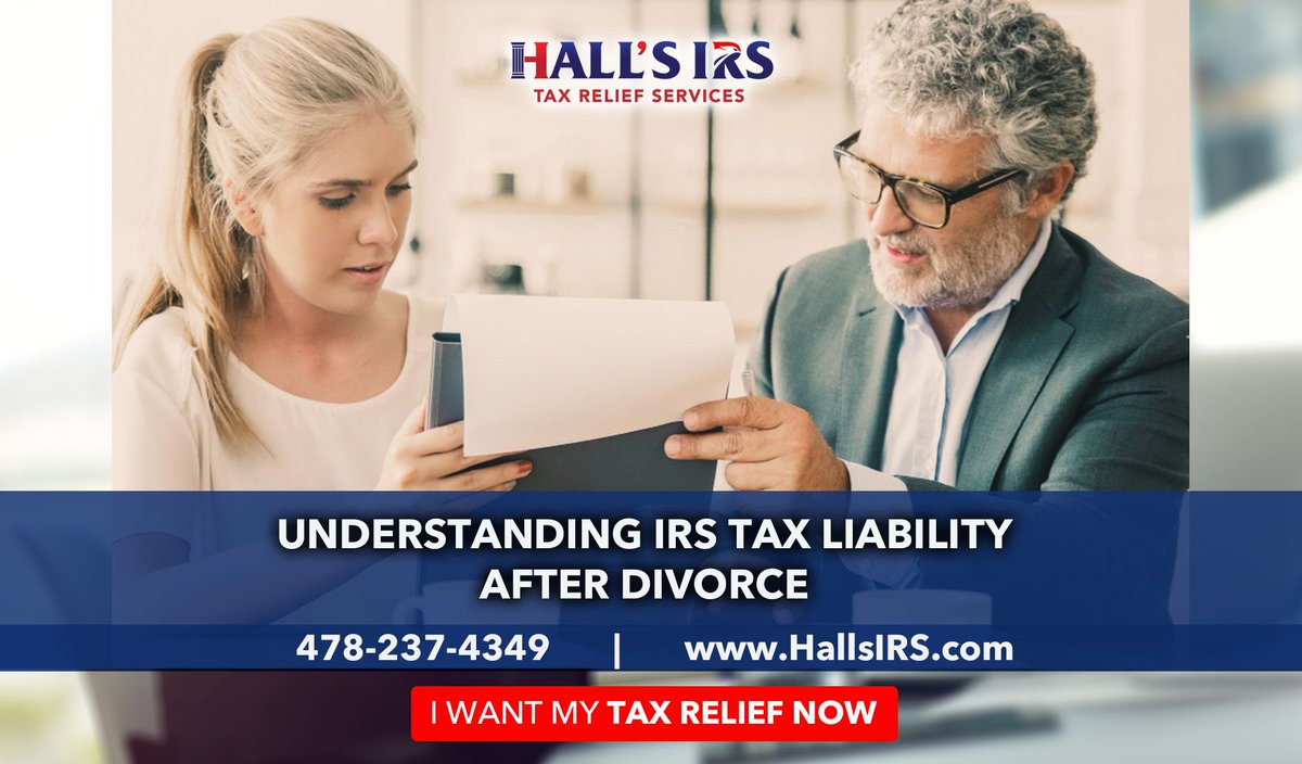 Even if a divorce decree assigns one spouse to pay the IRS's outstanding tax debt, both taxpayers remain liable for the debt..

Explore further about Hall’s IRS Tax Relief Services👇
buff.ly/3QTsCu1 

#HallsIRSTaxReliefServices #taxlien #stopIRS #taxrefund #taxplanning