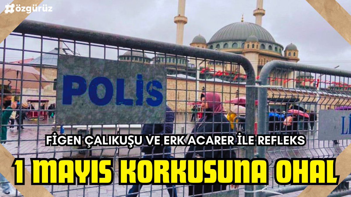 -Her adımları Anayasal suç -1 Mayıs korkusuna OHAL -Siyaset değil, yengeç sepeti -Anayasa’da zamanlama ne? Figen Çalıkuşu (@FigenCalikusu) ve Erk Acarer (@eacarer), #Refleks'te konuşuyor... 21:00'da YouTube'da! youtube.com/live/wIjy8d8dz…