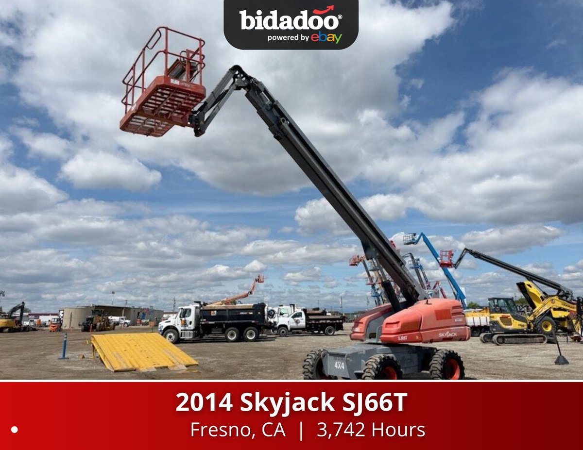 Hundreds of Lifts Selling Today, April 30th via No-Reserve Online Auction! Don't miss top quality aerial gear from some of the largest equipment companies in the industry. Did we mention they feature No Buyer's Premiums?? Bid With Confidence: bidadoo.auction/Lift-30