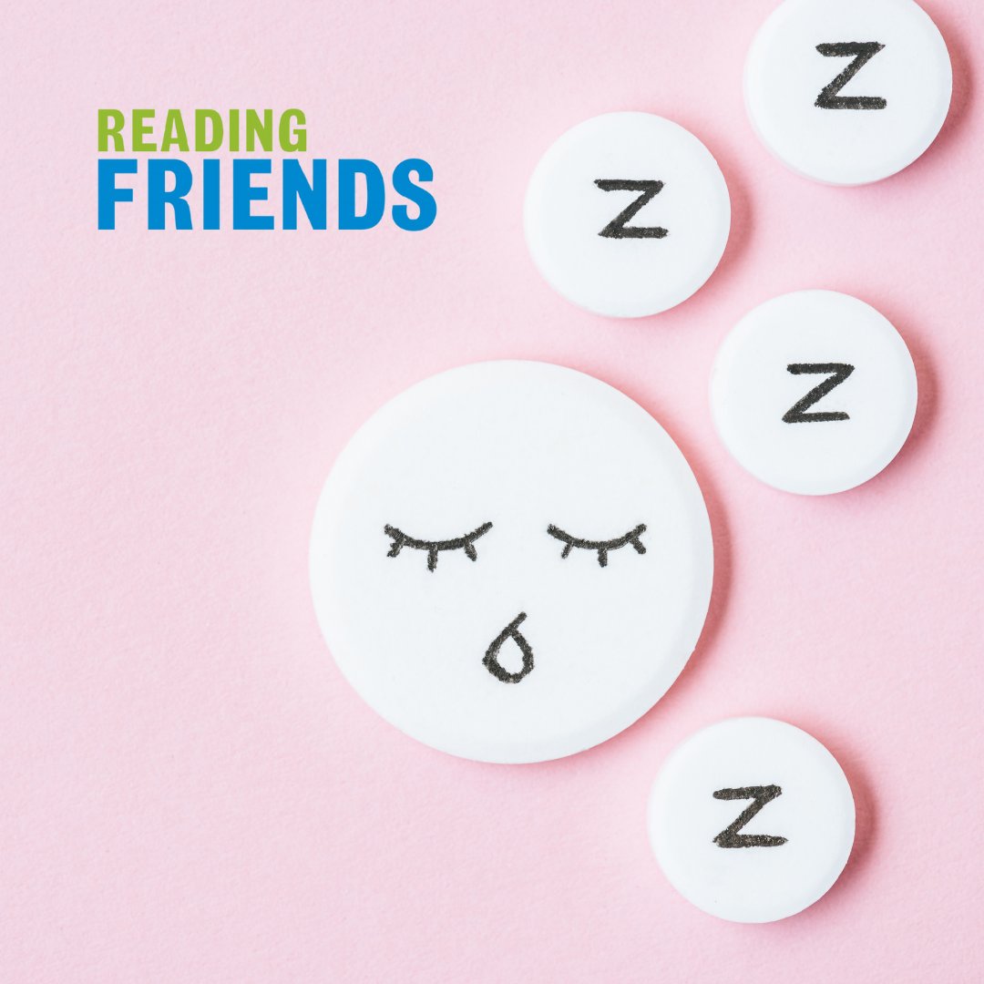 Research suggests that people who read before bed generally sleep better & wake less often than those who don’t. Need ideas for bedtime reading? Join one of our Reading Friends groups, they’re free & friendly – find out more on our website (link in bio). #ReadTalkShare