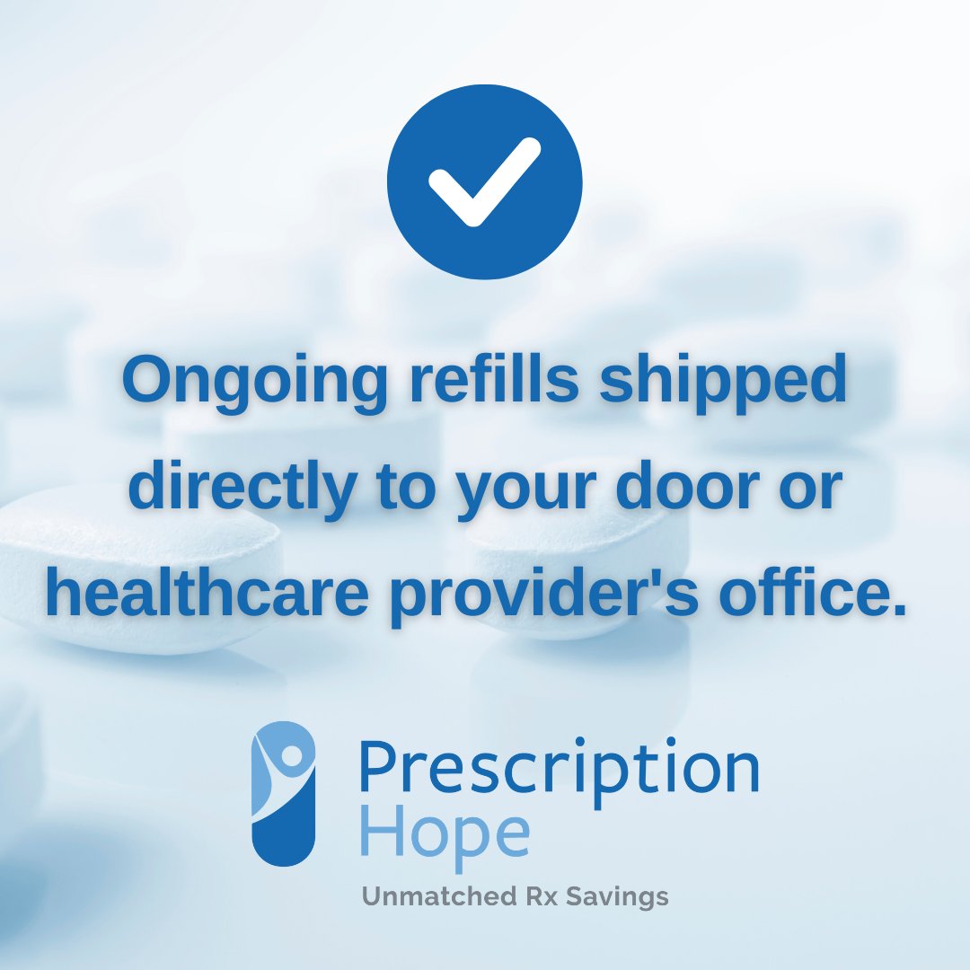 Prescription Hope simplifies the medication access process.

We handle all the paperwork so you can focus on your health.

Learn more at PrescriptionHope.com.

#HealthcareSimplified #PrescriptionHope #PatientSupport #HealthCareForAll #Prescription #PrescriptionAssistance