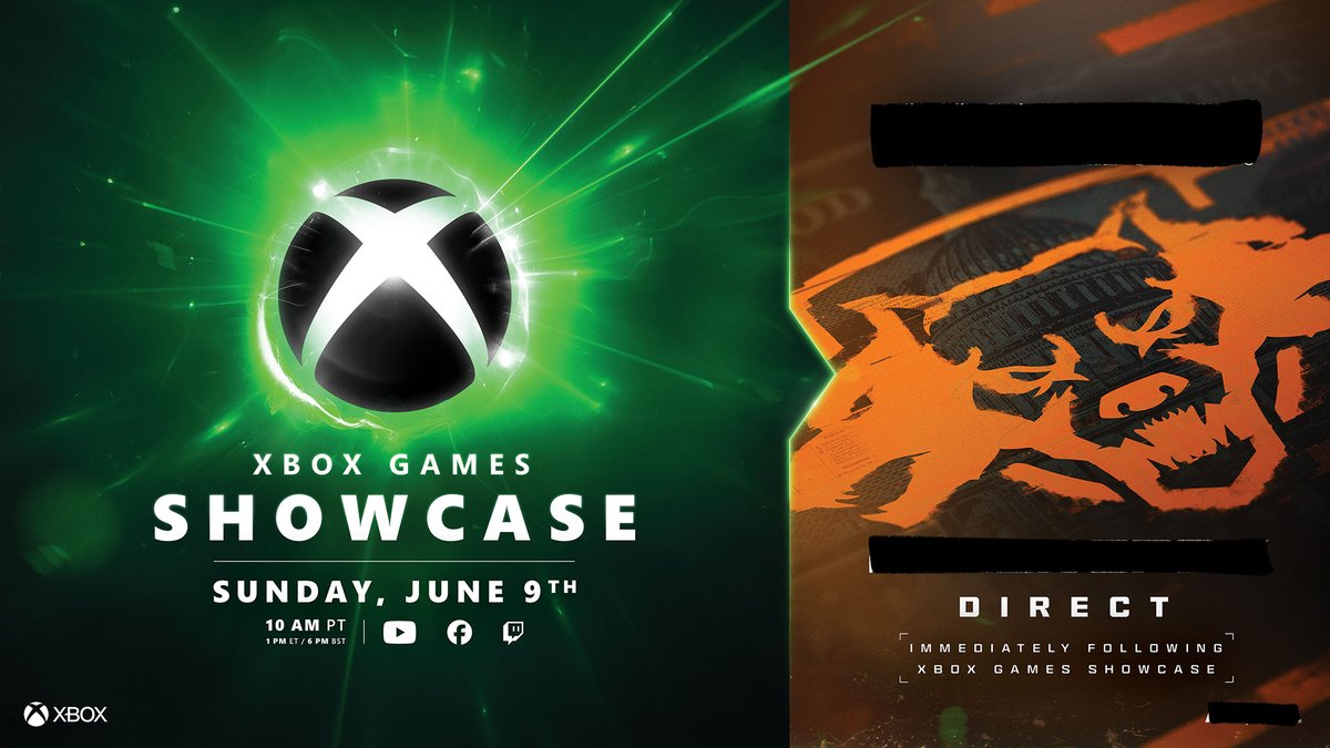 Breaking: Xbox Games Showcase announced

Live Sunday, June 9th at 10am PT

A REDACTED Direct following the showcase...looks like Call of Duty related..