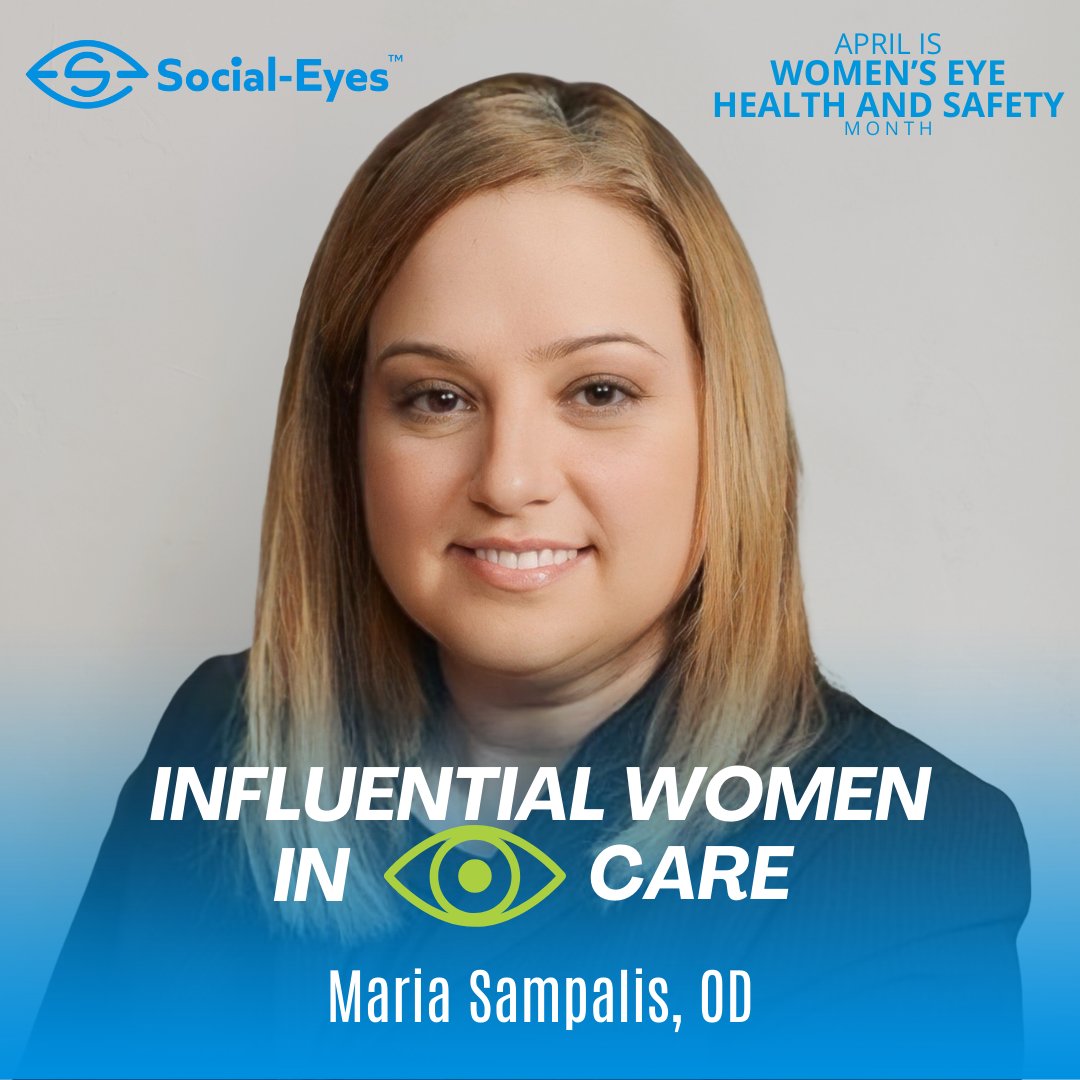April is Women’s Eye Health and Safety Month! At Regener-Eyes, we honor Dr. Maria Sampalis, OD​, ​ for her impactful contributions to optometry, celebrating influential women in the field.

#WomensEyeHealth #EyeCare

Visit: regenereyes.com or call us at (877) 206-0706