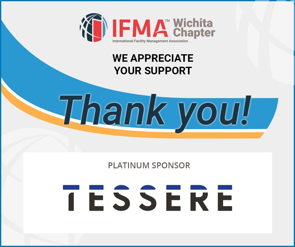 Tessere has been a platinum sponsor for IFMA Wichita for many years. They create beautifully designed and functional facilities. Make sure you check out their work. Thanks for your continued support! #thankyou #ifmasponsor #choosewichita #facilitymanagement