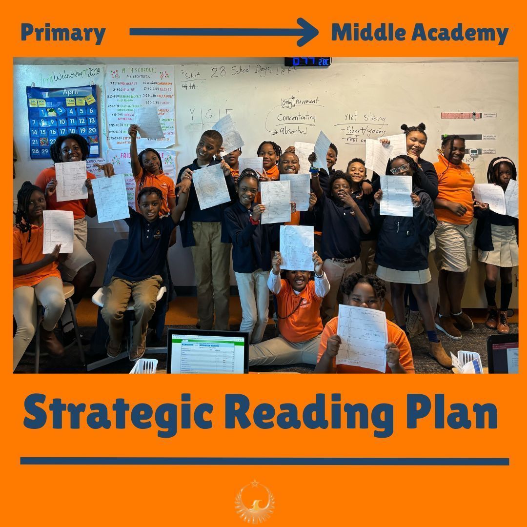 Fourth grade's got a plan to get ahead! 📑#StrategicReadingPlan #MovingOnUp #ResurgenceHall #CharterSchool