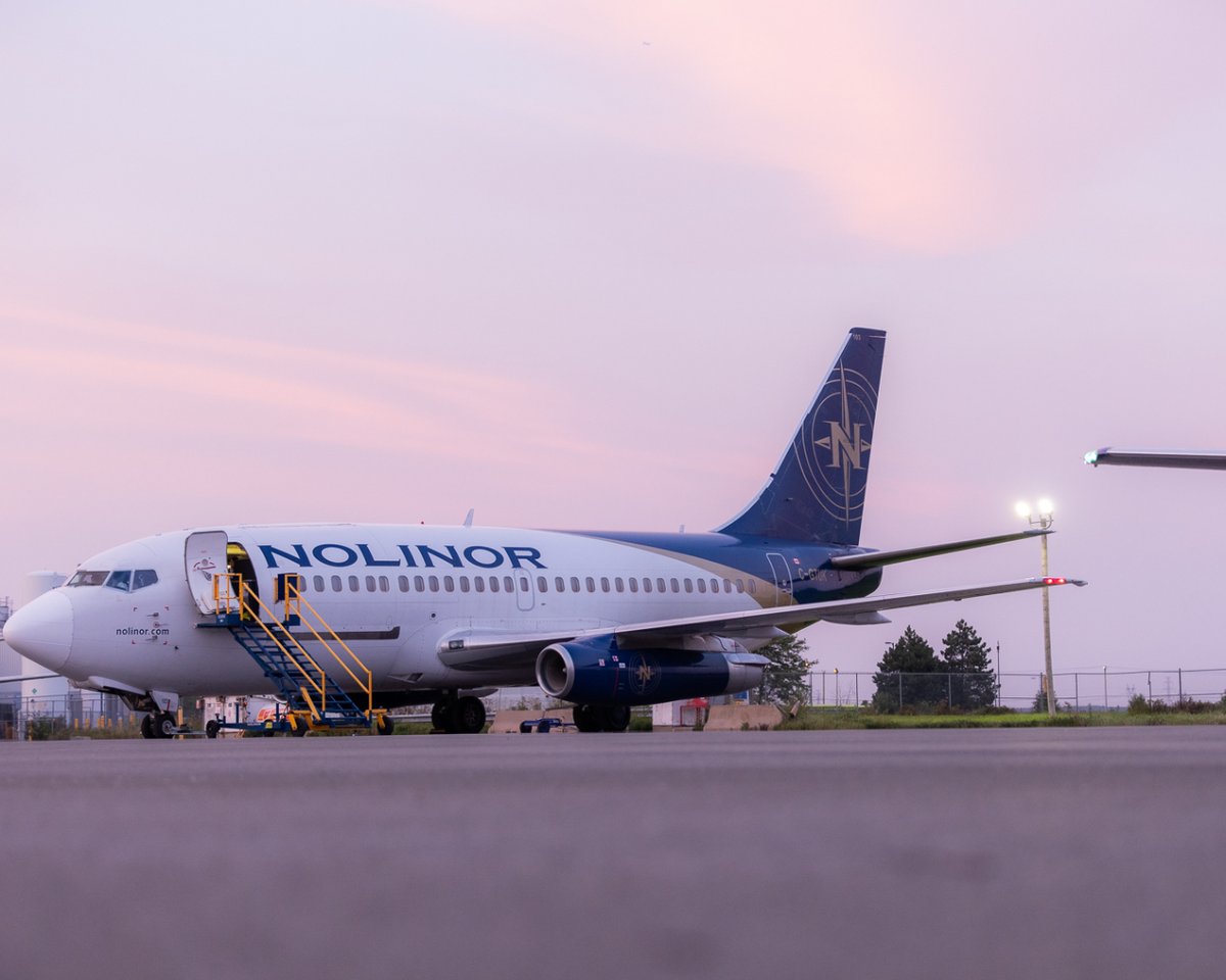 Pink vibes ✨💘

#nolinor #nolinoraviation #aviation #goldstandard #beyondexpectations #buildingalegendontime #biggestfleet #30yearsexperience #realairline #b737200 
#boeing #boeinglovers #boeing737 #b737 #aviationlovers #aviationdaily #dailyaviation