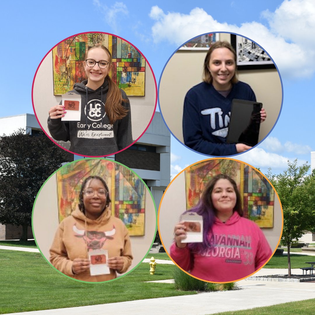 Congratulations to the winners of our Transfer Fair raffle prizes: Mara Woodruff ($50 bookstore gift card), Kaitlin Child (iPad), Breonna Allah ($25 bookstore gift card) and Chelsey Burns ($25 bookstore gift card)! #LehighCarbonCC #TransferFair #TransferEvent