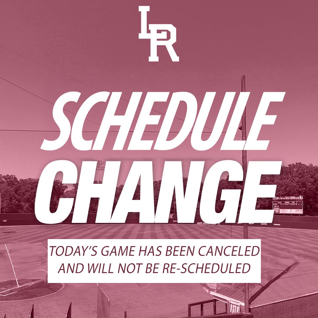 🚨 Today's game has been canceled and will not be re-schedule

We will return to action this weekend against Western Illinois in Macomb, Illinois

#LittleRocksTeam