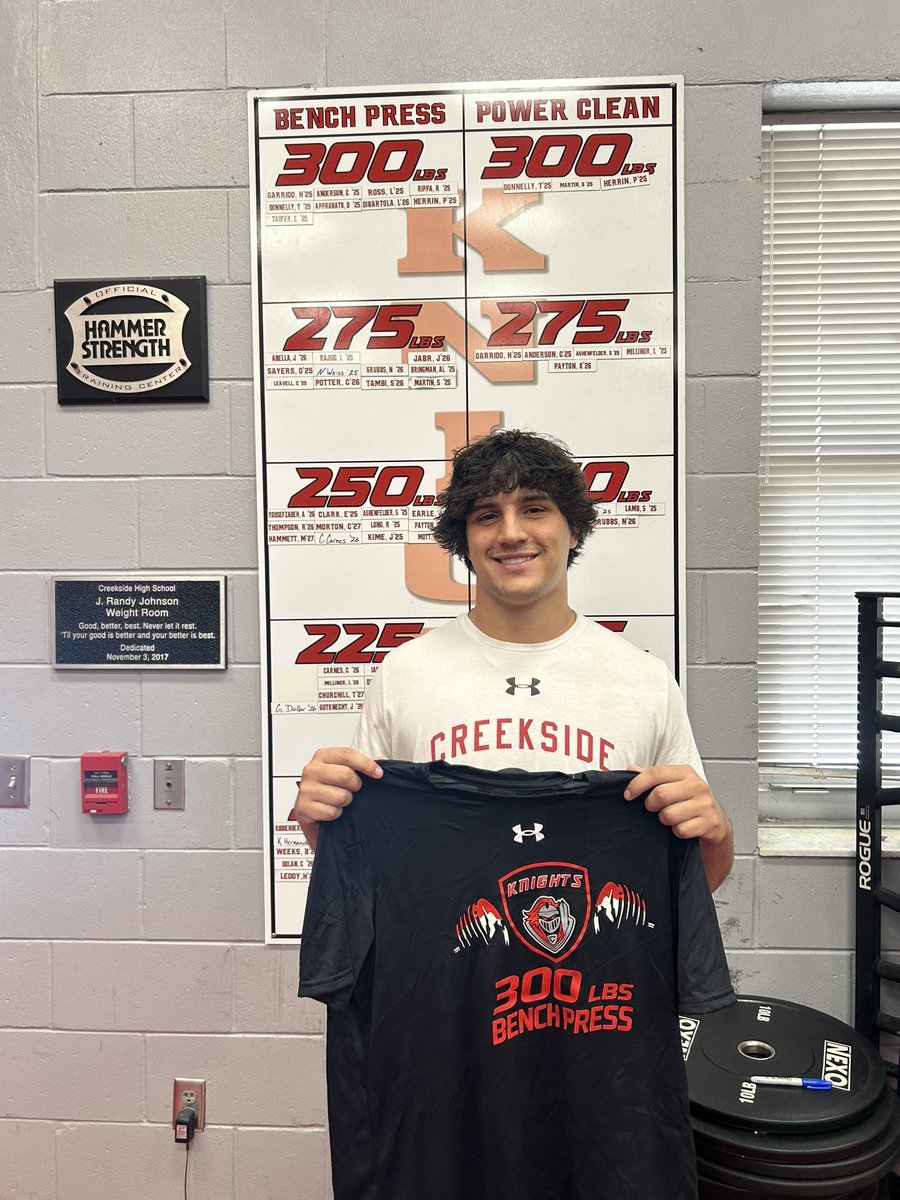 <a href="/ErosT_14/">Eros Taufer</a> got his name on the wall today! Great job! #WorkToWin #1MorE24
