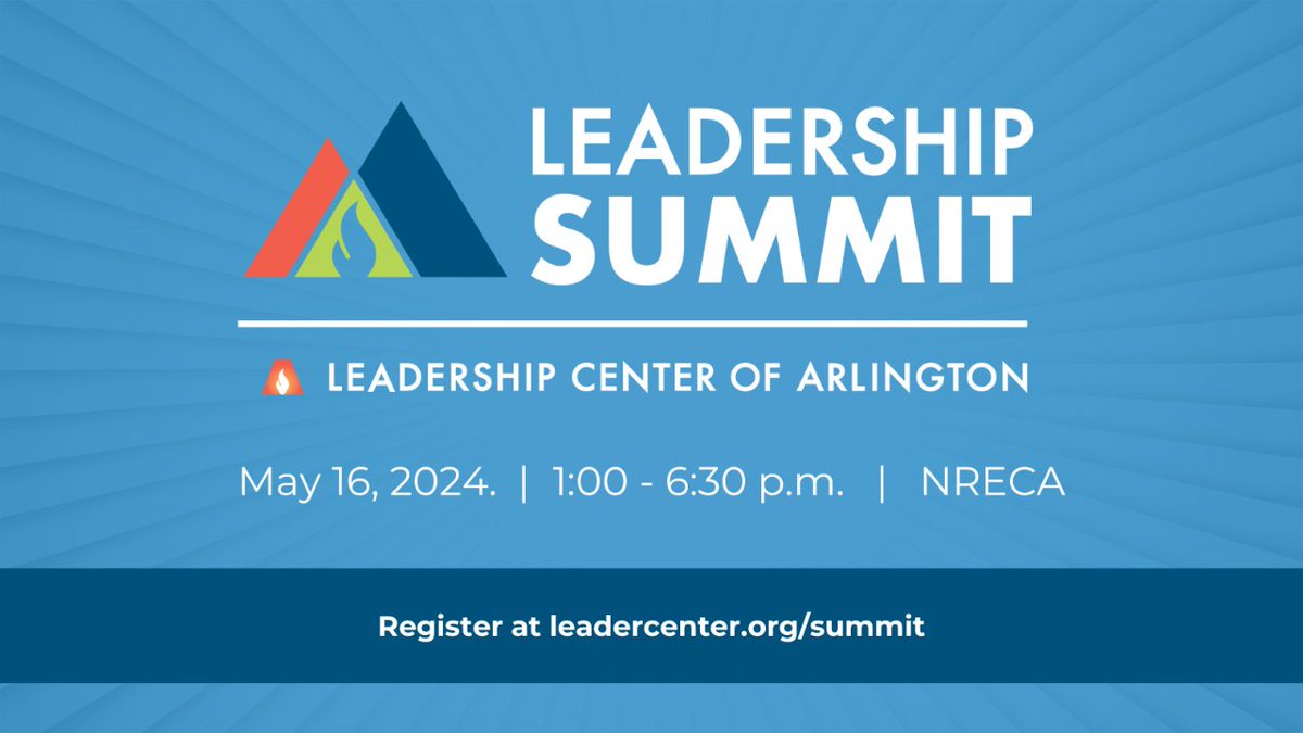 Join us at the @leadercenterarl annual Leadership Summit on May 16! leadercenter.org/summit This year's theme is the evolution of #leadership.