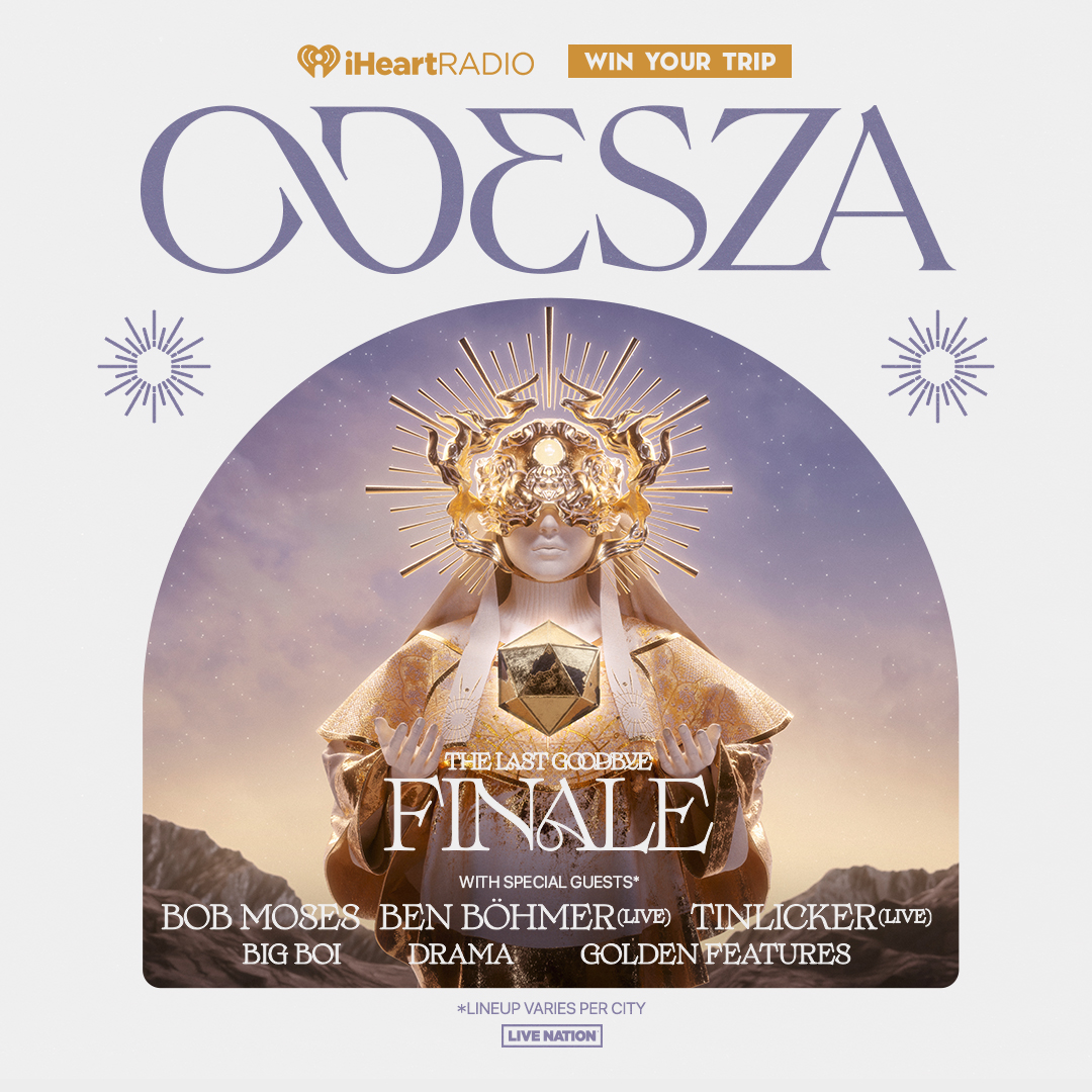 iHeartRadio wants to send you and a friend to see the show of your choice on ODESZA's The Last Goodbye Finale Tour! 🤩 Want to win? Just open up the FREE @iHeartRadio App, listen to Evolution Radio and you'll be entered for a chance to win! 🤞 📲 ihe.art/LuPhdBV