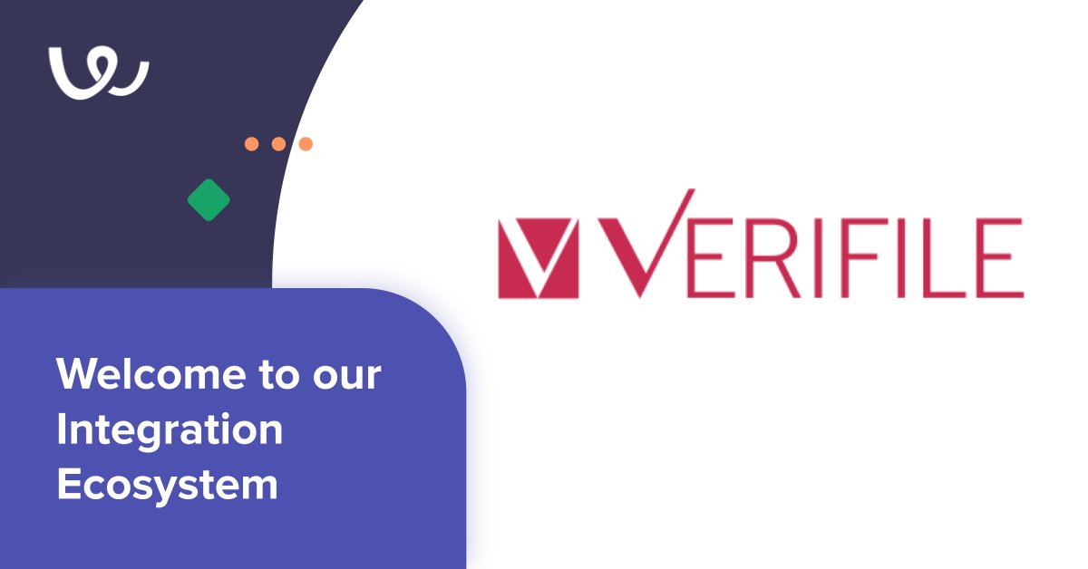 Welcome to the integration ecosystem, @Verifile 🤝 Verifile is a background checking company supporting global customers across a wide range of industries. Learn more about our integration: hubs.ly/Q02vvrVr0