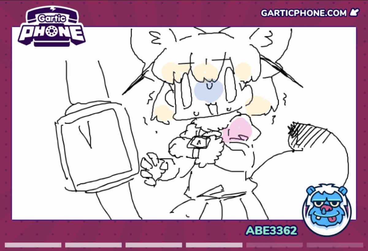 昨日のけもフレGartic Phoneに参加させていただいてました
とっても楽しかった〜! 