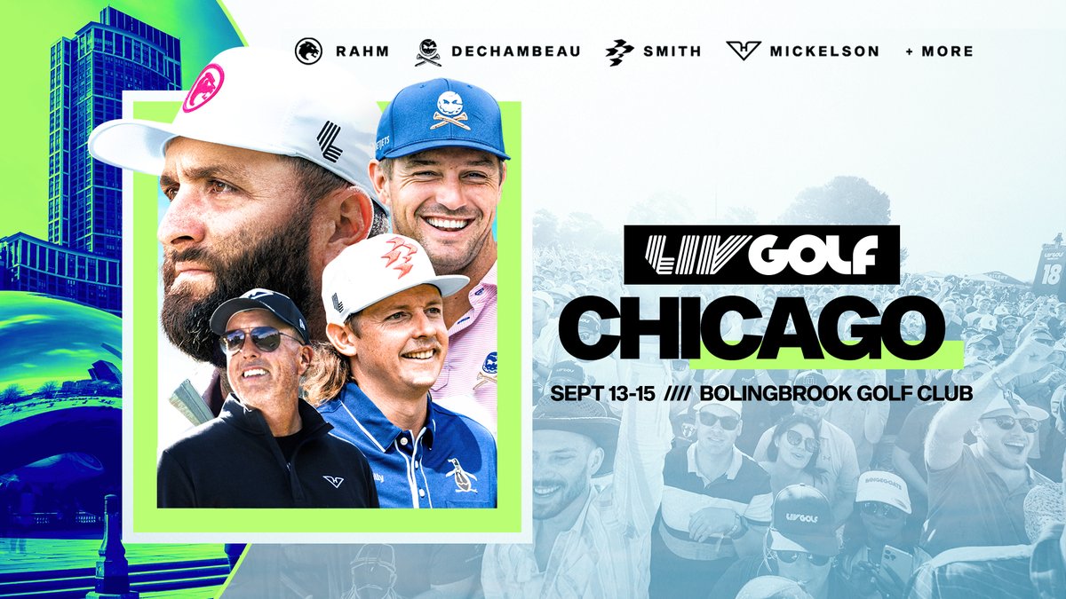 Chicago to host 2024 #LIVGolf Individual Championship on Sept. 13-15 at Bolingbrook Golf Club Details here: livgolf.com/news/chicago-t…