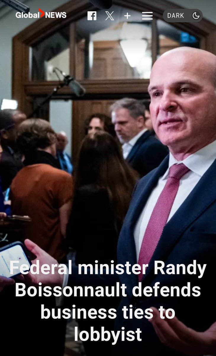 BREAKING NEWS After becoming a Trudeau Minister, lobbying business boomed for Randy Boissonnault. Trudeau Minister’s firm got direct access to the Prime Minister’s Office and the Finance Minister.