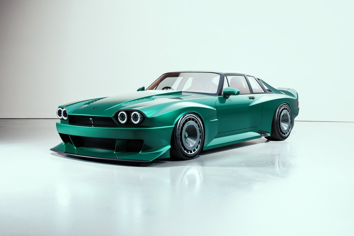 The Jaguar XJS is back as a stunning V-12 restomod. Built by Tom Walkinshaw Racing (TWR) with help from @magnus_walker, the 'Supercat' has 600 horsepower and a manual transmission. Only 88 will be produced: motor1.com/news/717998/tw…