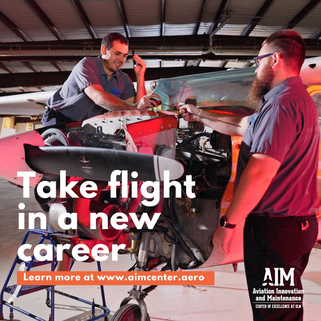 Do you have a high schooler or young adult (16+) looking for a summer pastime? This six-week pre-apprenticeship course introduces the high-demand, high-wage field of aviation maintenance &amp; provides micro-credentials from Kansas State University-Salina. aimcenter.aero