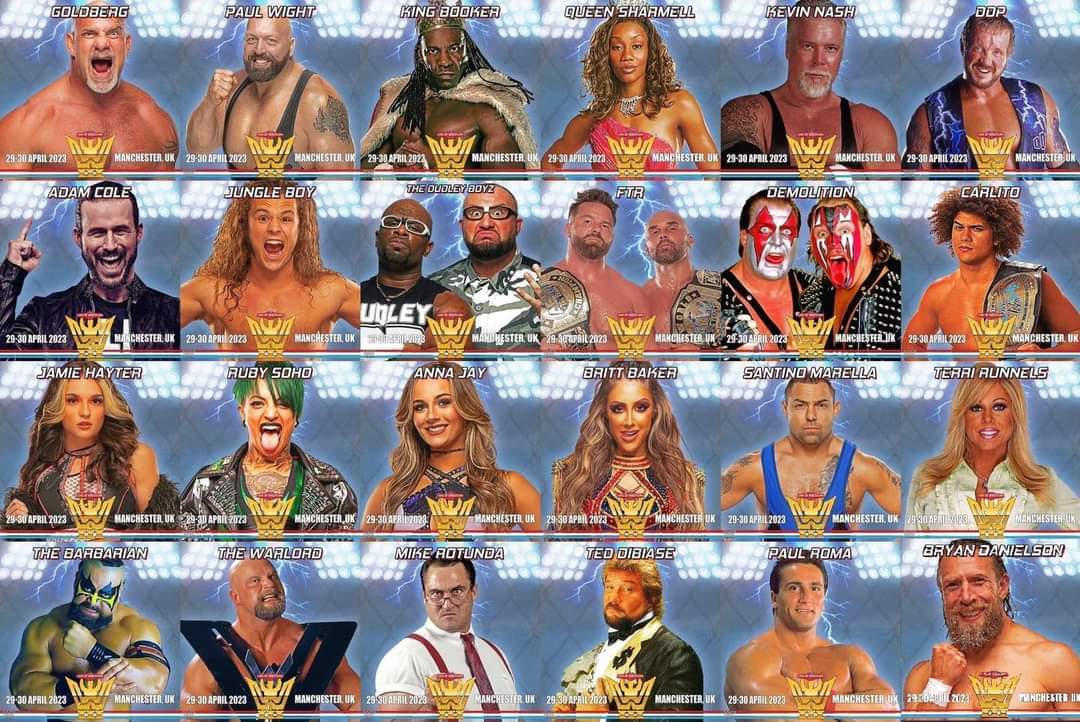 One year ago today, but which of our 2023 line up did you enjoy meeting the most? 

FTLOW V tickets - fortheloveofwrestling.co.uk

#WWE #WWF #WCW #ECW #AEW #TNA #wrestling #WrestlingCommunity #ComicCon #Manchester #FTLOW