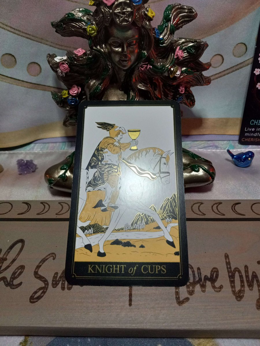 Today's Source Msg #tarot Card - Tue 4/30 Kn of C Today, wear your heart on your sleeve, be compassionate, spread love and goodness wherever you go and with everyone you meet. Remember, there are many ways to show love to others. Tune into and align with Creation which is love.