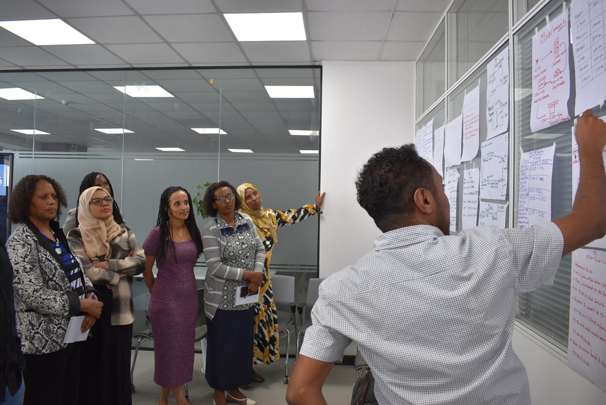 Last week in #AddisAbaba, teams of mappers came together to produce maps and analyze data using different tools like QGIS, arcGIS, etc. to better understand and enhance women's mobility experiences in the city. 🙌 Updates coming...