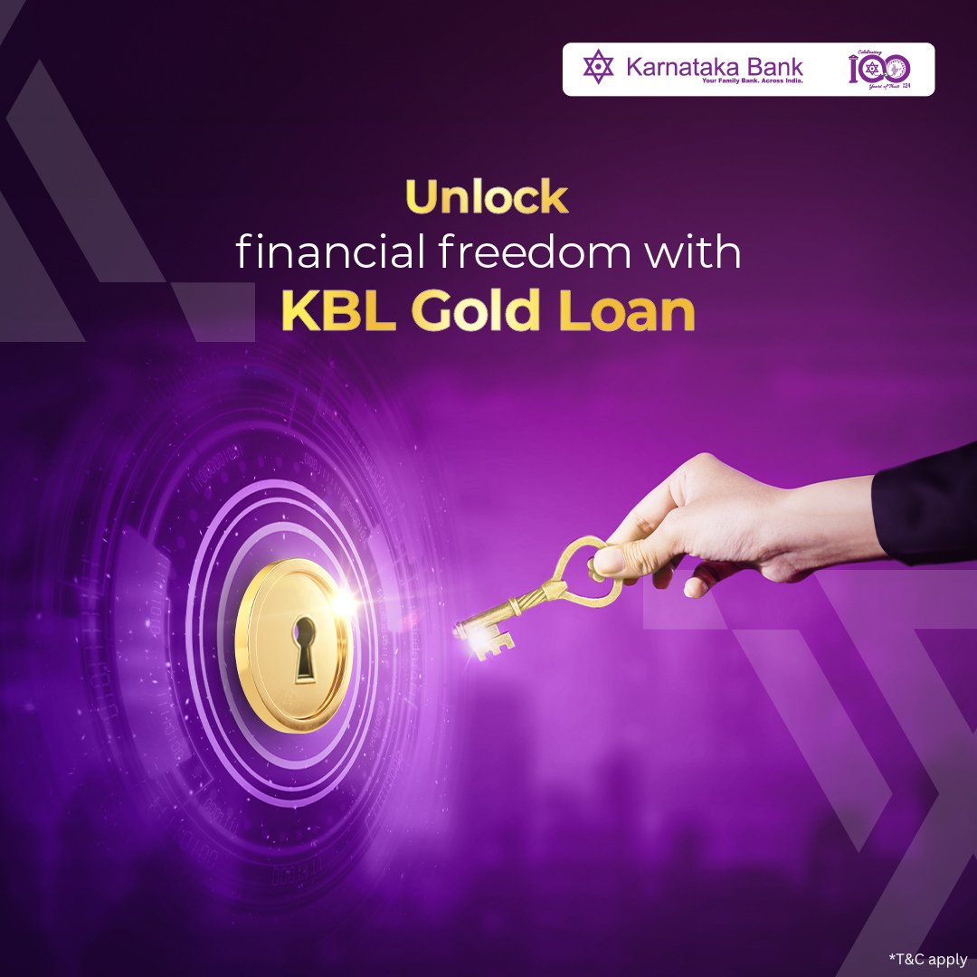 Turn Your Golden Assets into Financial Triumph. Apply for KBL Gold Loan:
karnatakabank.com/apply-now

#karnatakabank #goldloan #easyloan #quickloan #simpleprocess #quicksanctions #banking #easybanking