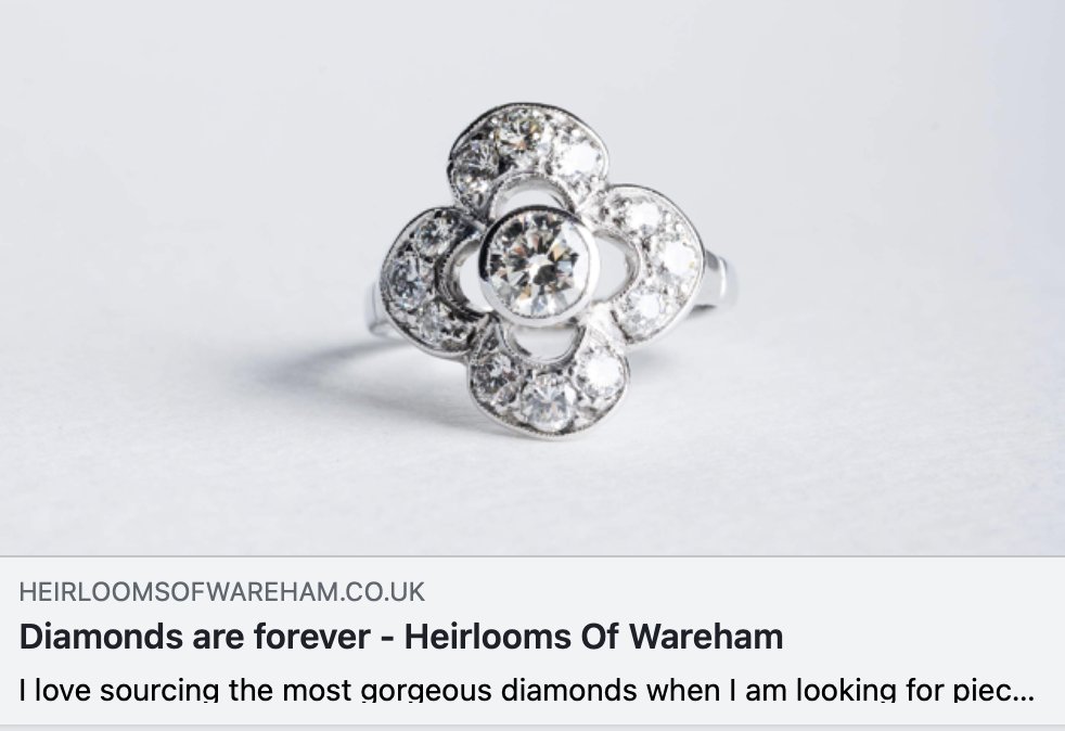 Do you know your #Diamonds?

I’ve just written an article for the Purbeck Gazette about the 4C’s which is the industry standard for grading diamonds.

Read more here: loom.ly/PiM8_fM #jewellery #antiquejewellery