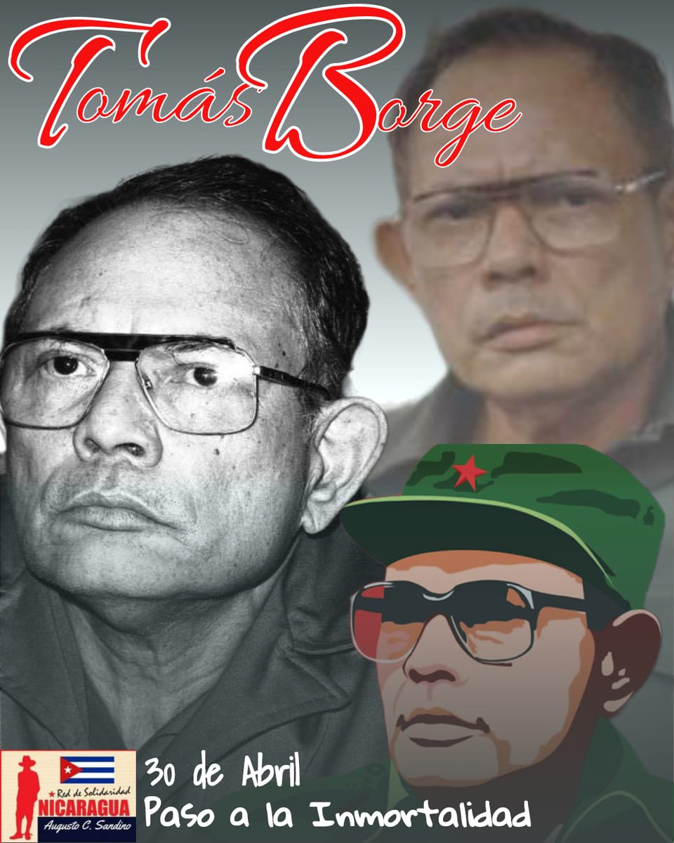 Hoy a 12 Años de tu Partida Comandante Tomás Borge Martínez, #UnidosEnVictorias te decimos. PRESENTE ✊ PRESENTE ✊ PRESENTE ✊ #SoberaniaYDignidadNacional @melek_luna @Rcisneros1979