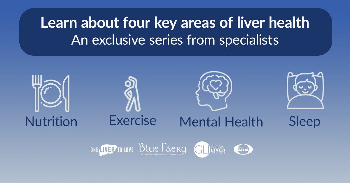 Sleep, nutrition, exercise, and mental health are essential components to maintaining liver health. Listen to specialists share their expertise on these subjects on the One Liver to Love YouTube channel. #OneLiverToLove #ad vist.ly/34ey2