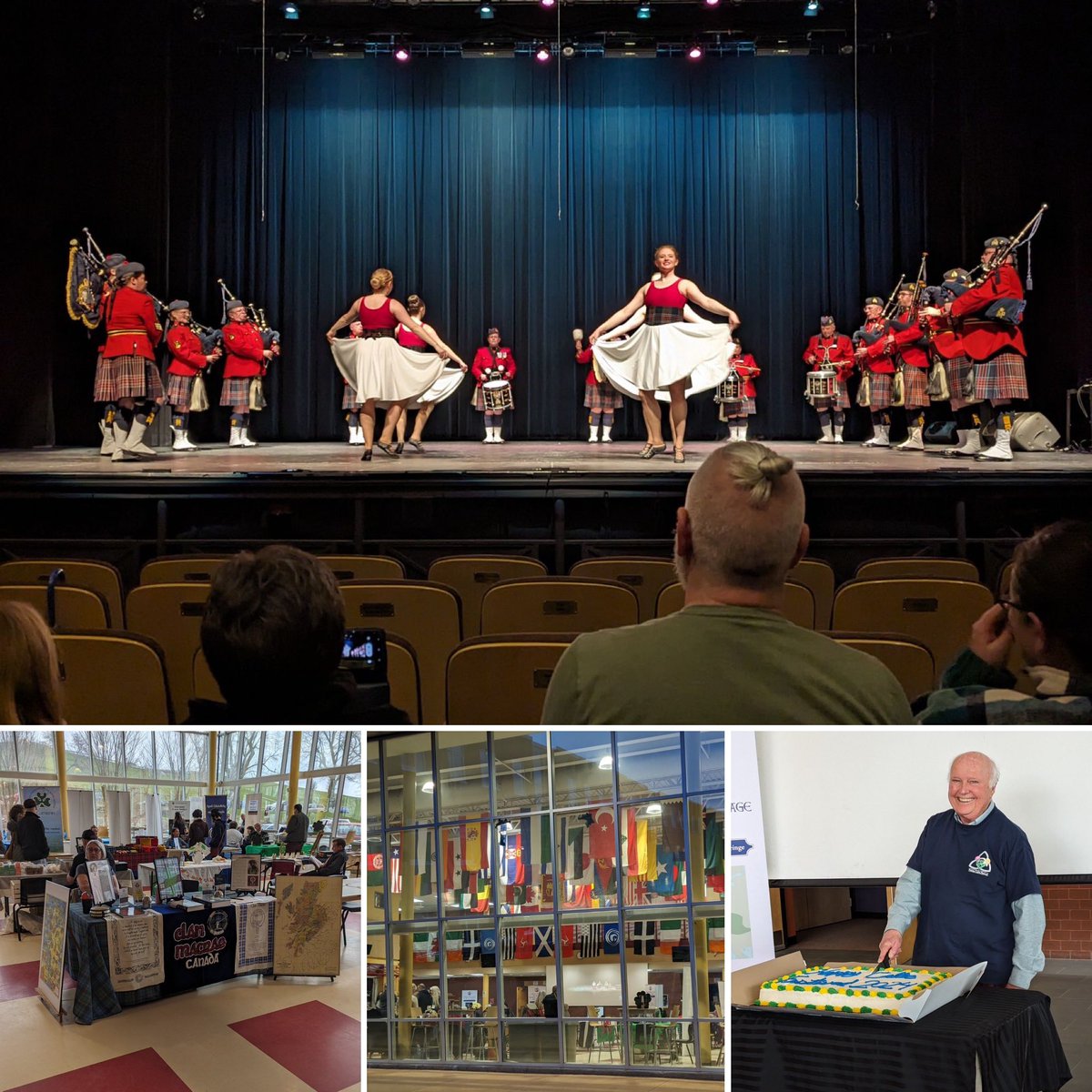 Halifax Robbie Burns supper. Jan. 20/24. Nova Scotia’s Government House Tartan Day Reception April 5th. 
Tignish road trip with friends to view the eclipse April 8th.
Halifax Celtic Festival at the Spatz Theater April 20th. RCMP Division H Pipe Band and dancers