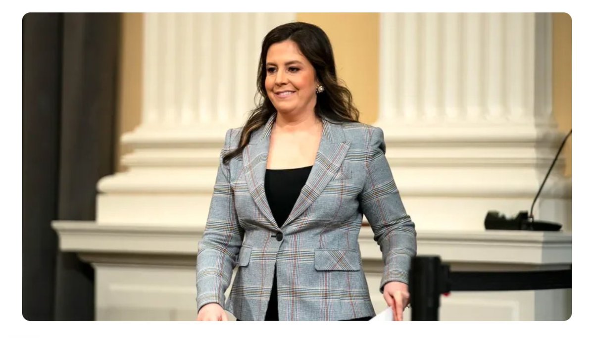 🚨Rep. Elise Stefanik (R-N.Y.) files an ethics complaint against special counsel Jack Smith on Tuesday, accusing the prosecutor overseeing the federal investigations into former President Trump of trying to “unlawfully interfere with the 2024 presidential election.”