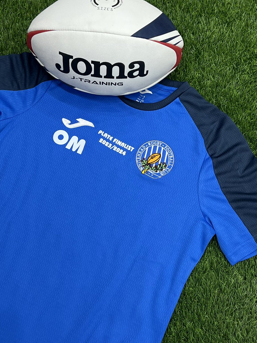 #jomarugby match-day/warm up T-shirts (made with ♻️ fabrics) ready for @Edds_Official 🏉 U13s who have made the 23/24 plate final , 🤞 good luck boys.