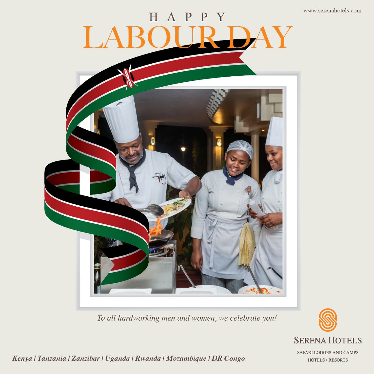 You can reach us via:

📞 Landline: +254 20 284 2333
📱 Mobile: +254 709 998 333 or +254 732 123 333

Wishing everyone a restful and rejuvenating Labour Day!

#SerenaHotels #LabourDay2024 #SerenaExperience