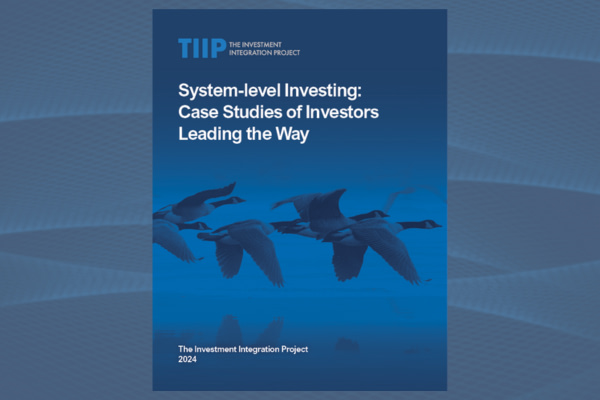 The latest report from TIIP presents case studies that highlight how investors are addressing the gap between larger systemic issues & their investment decisions. The report provides insights into the practices of various investment firms such as CalSTRS
bit.ly/3UFTpNY