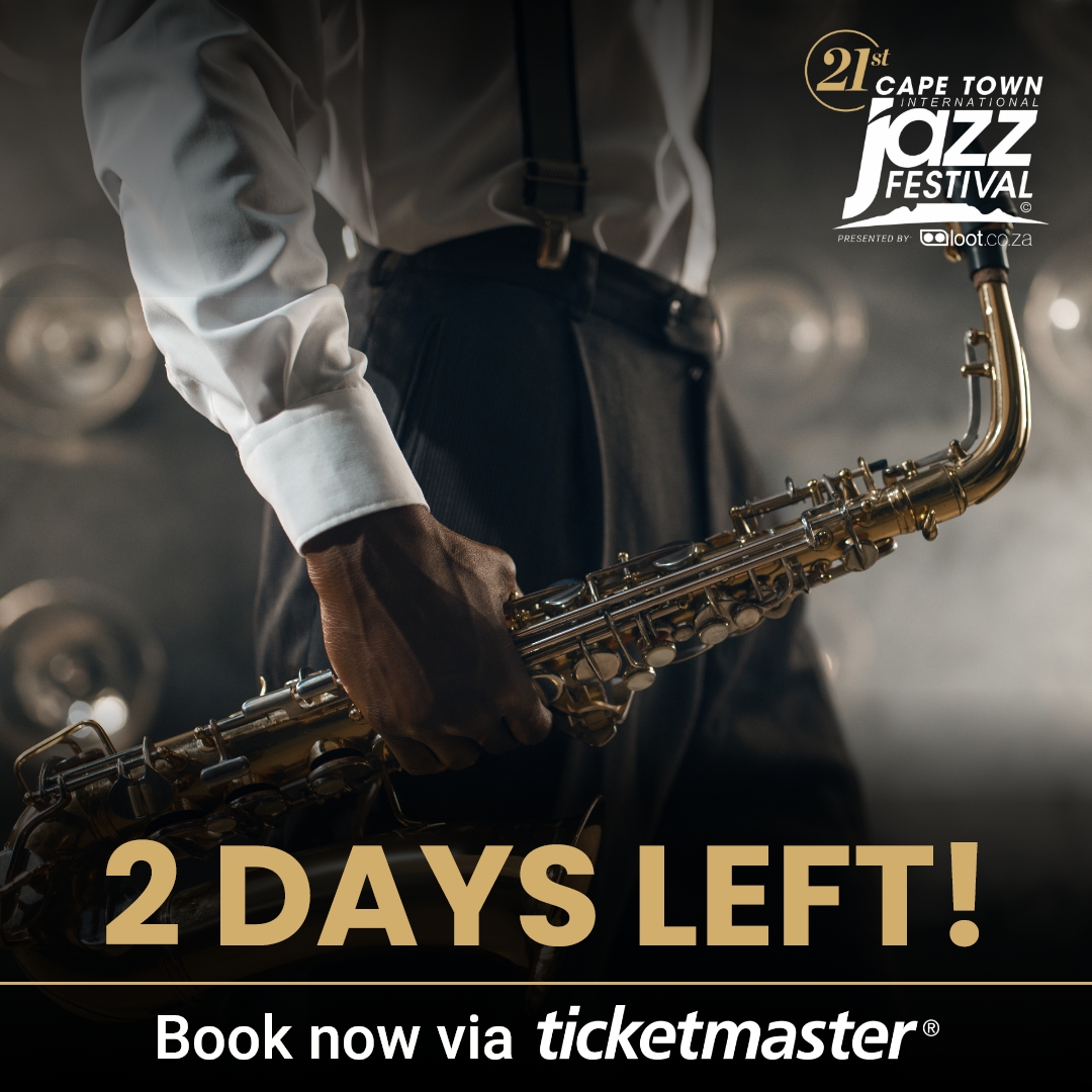 With 2 days left to #AfricasGrandestGathering, time is running out to purchase your tickets! Secure your spot at the Cape Town International Jazz Festival today > bit.ly/3TdhNnW #CTIJF24