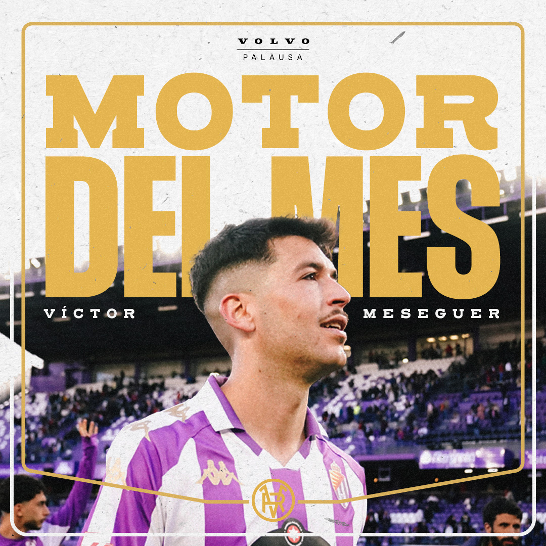 Meseguer se convierte en el Motor del Mes de Volvo, siendo el jugador con más kilómetros recorridos durante el mes de abril, sumando los cuatro partidos de liga disputados. ¡Enhorabuena, Víctor! 💪