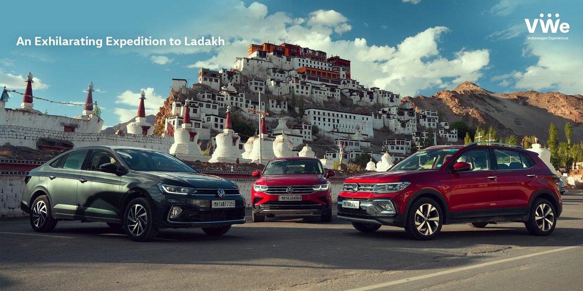 Driving through high mountain passes, alongside majestic rivers, out of frozen deserts, and into a land that is as mesmerising as it is mysterious! If your heart raced reading this, join VWe - #VolkswagenExperiences for the Ladakh Expedition. Book spot: bit.ly/1stChapter-Lad…