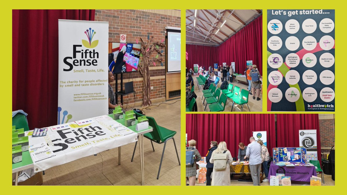 Helen, Fifth Sense's Engagement and Education Officer, has had a great day at the @_HWNN Community Roadshow. The event encourages learning, networking, connecting, and opportunities to hear from key leaders
