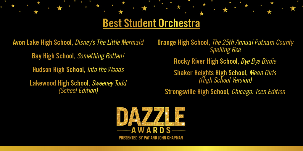 dazzleawardsCLE's tweet photo. Congrats to the nominees for Best Student Orchestra! 🎶 #DazzleAwards https://t.co/fh3m3QXHFh