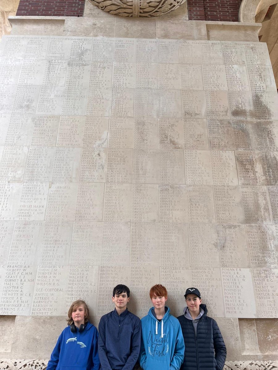 The Battlefields Trip; a journey through history 🌹 We welcome back our pupils today who travelled to the poignant battlefields of Belgium and France over the weekend, where every step told stories of courage and sacrifice in both World Wars. #Battlefields #BlueCoat #History