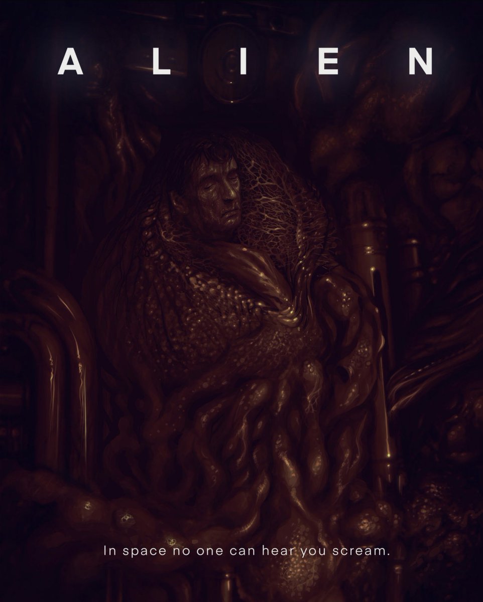 A L I E N @PrometheusFilms @AlienAnthology #Alien #Brett #Eggmorph #Giger @RidleyScottCG #AlienRomulus