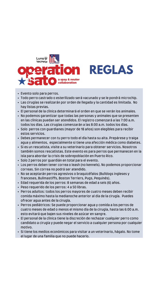 TheSatoProject's tweet photo. #OPERATIONSATO YABUCOA: EN 3 DIAS! https://t.co/nSVjFHWzFH