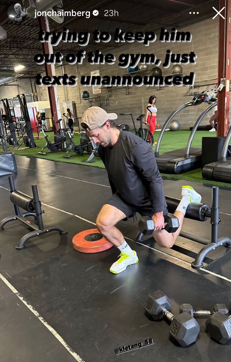 mattvensel's tweet photo. Not sure if this signals anything about Letang and the specter of surgery, but his longtime trainer in Montreal posted this on IG ⬇️ https://t.co/9mNMRjCNXZ