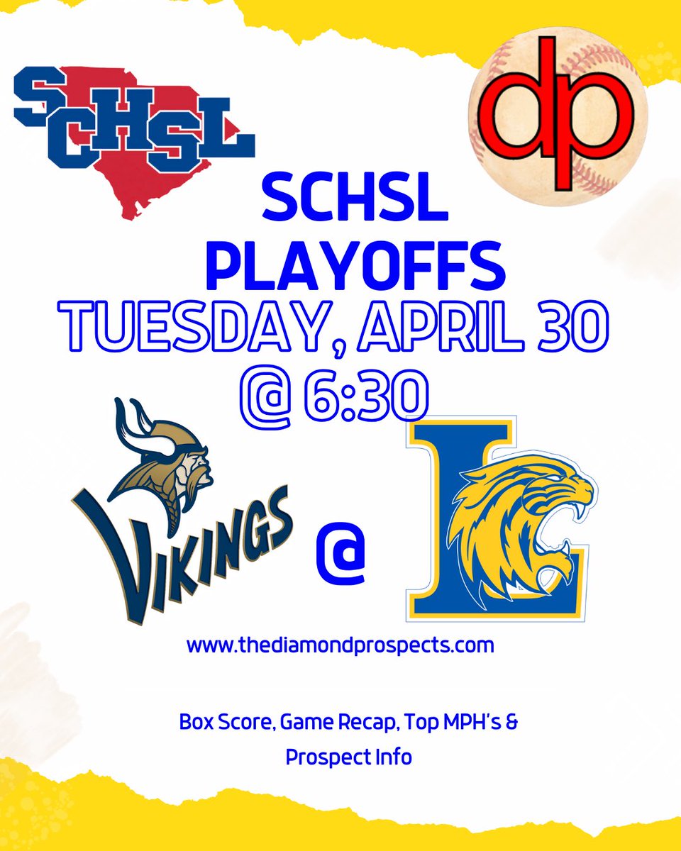 All other classifications are cranking up tonight and DP is back out once again! AA: @ForestBaseball vs @StratHSBaseball @BanksFaulkner11: @SpartVIKINGBASE vs @BaseballLex @coachcorywelch: @FuryBasebll vs Woodruff @MabryBarry: @ForkBaseball vs @BaseballBSHS