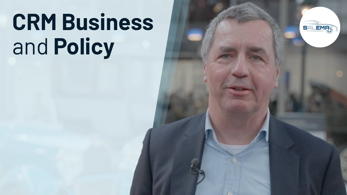 When European rep of @INTLMagOrg  & president of @CRM_Alliance Martin Tauber was at our final event, we asked him what SALEMA results, #policy & #aluminium #recycling mean for #criticalrawmaterials #CRM & #industry.
👀 Video via full interview: bit.ly/4bgVa9x